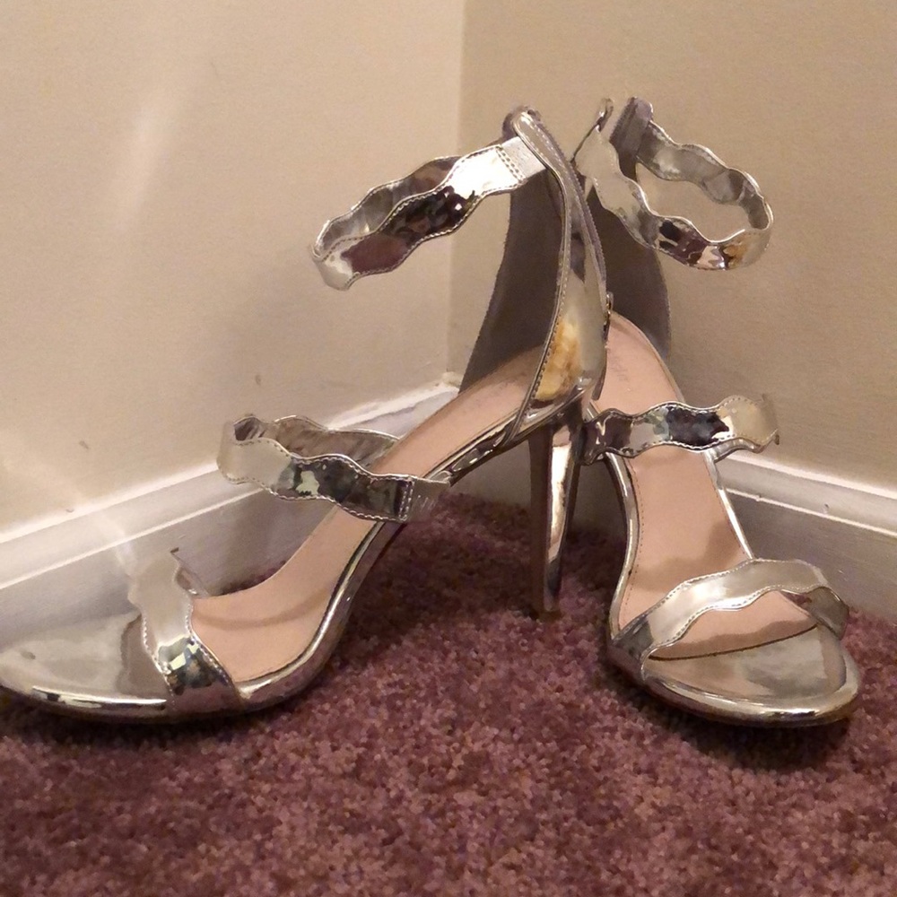 Sexy Silver Stilettos
